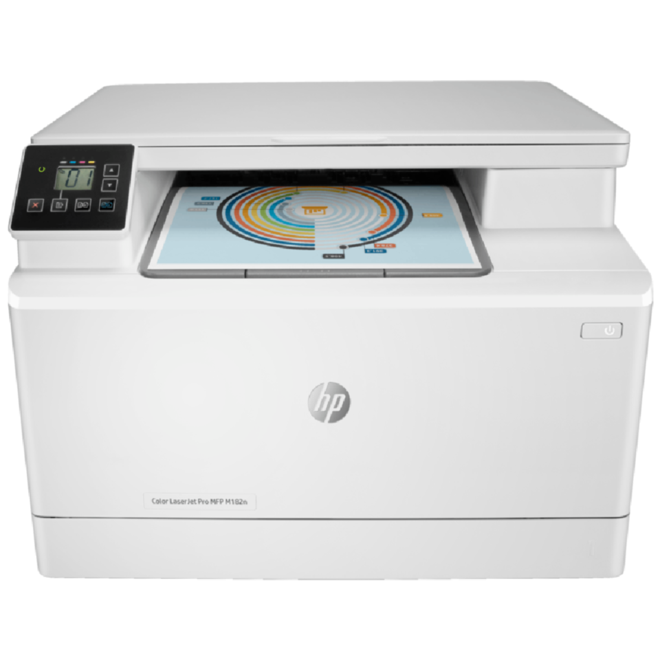 طابعة HP Color LaserJet Pro MFP M182n (7KW54A)