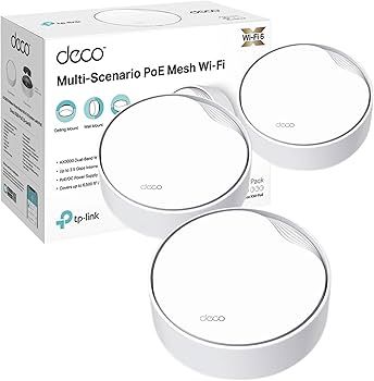 TP-Link Wireless Router Whole Home Mesh with PoE AX3000 Deco X50-PoE (3-Pack)