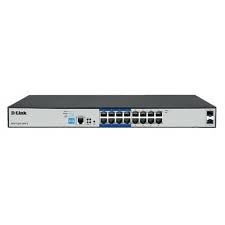 D-Link 16 портовый Gigabit PoE коммутатор DGS-F1210-18PS