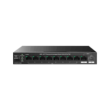 Tenda سويتش Ethernet ‏9GE+1SFP مع 8 منافذ PoE TEG1110PF-8-120W