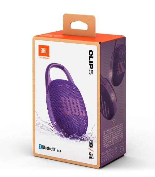 JBL Clip 5 Purple (JBLCLIP5PUR)
