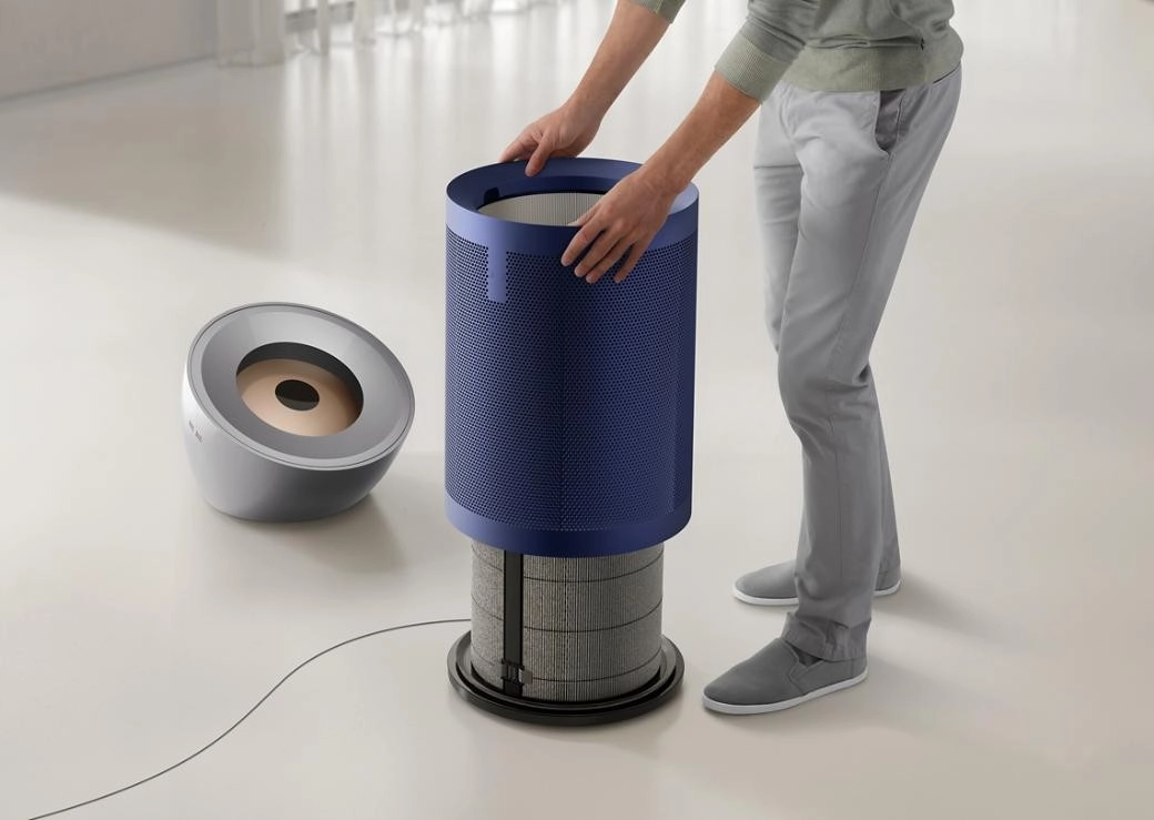 منقّي هواء Dyson BP03 نيكل لامع/أزرق بروسيا