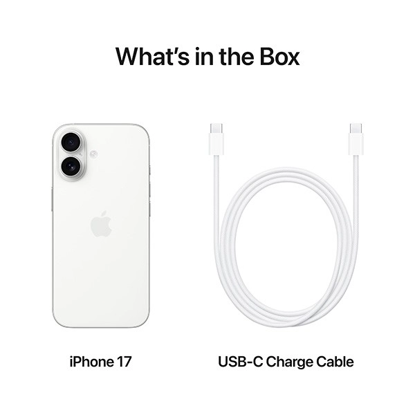 iPhone 17 Только eSIM 256ГБ Белый