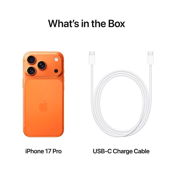 iPhone 17 Pro بسعة 512 جيجابايت برتقالي كوني