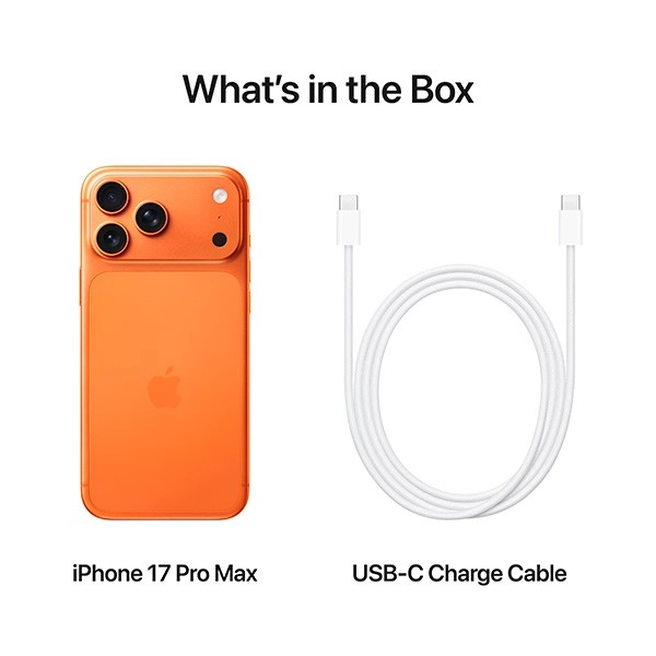 iPhone 17 Pro Max Только eSIM 512 ГБ Космический Оранжевый