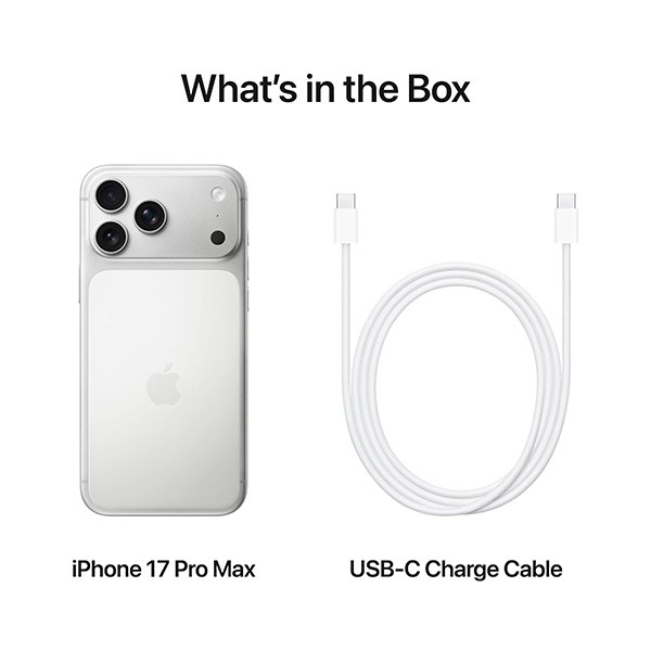 iPhone 17 Pro Max Только eSIM 512 ГБ Серебристый