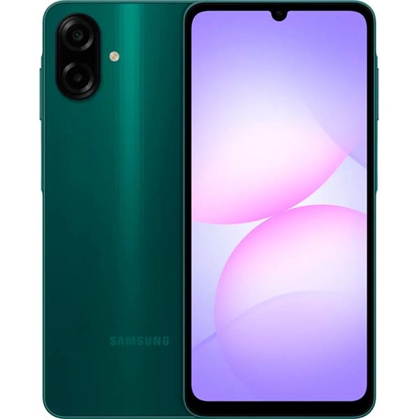 Samsung Galaxy A07 ‏(SM-A075) بسعة 4 جيجابايت / 128 جيجابايت LTE أخضر