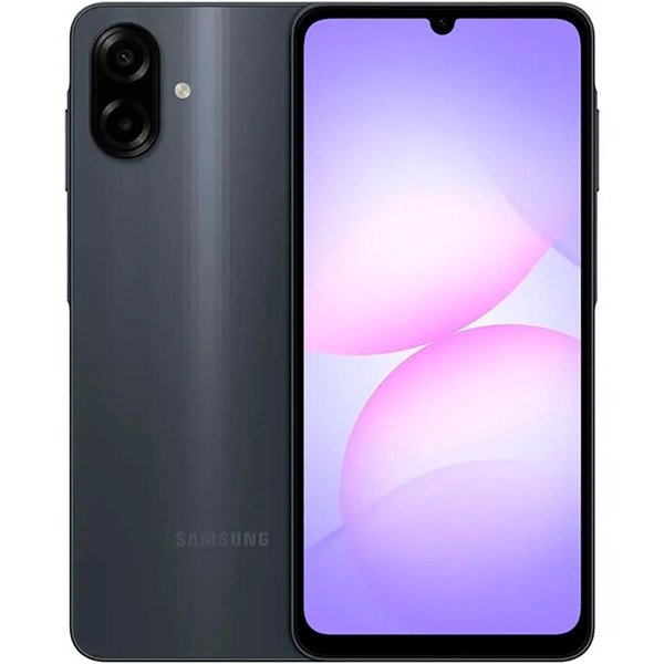 Samsung Galaxy A07 ‏(SM-A075) بسعة 6 جيجابايت / 128 جيجابايت LTE أسود