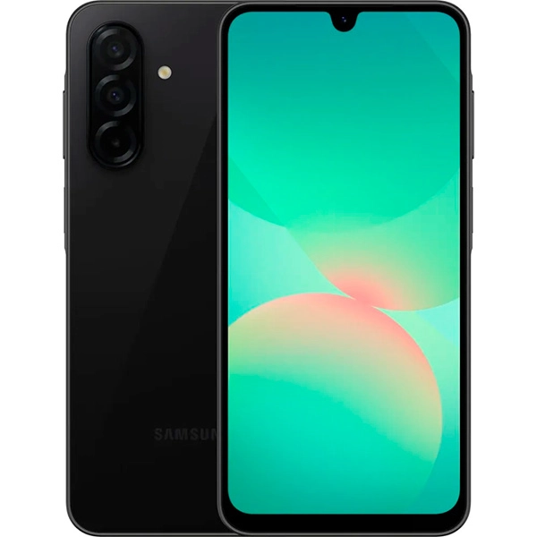 Samsung Galaxy A26 ‏(SM-A266) بسعة 6 جيجابايت / 128 جيجابايت 5G أسود