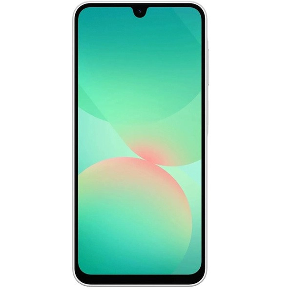 Samsung Galaxy A26 ‏(SM-A266) بسعة 6 جيجابايت / 128 جيجابايت 5G أبيض