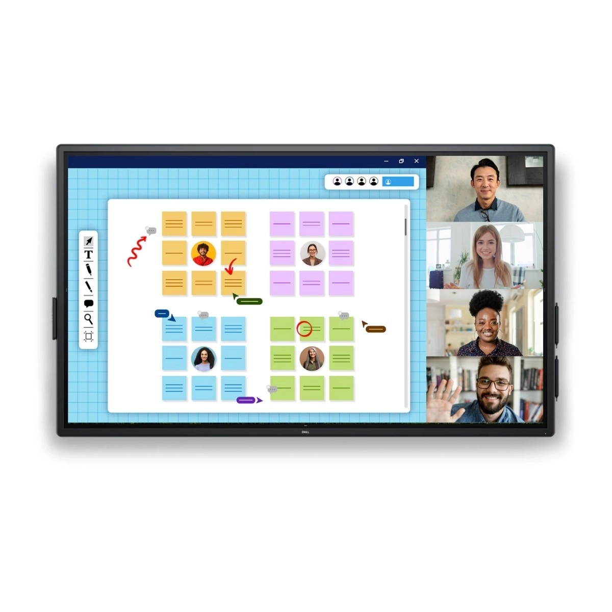 شاشة Dell Pro 75 Plus P7525QT مقاس 75 بوصة