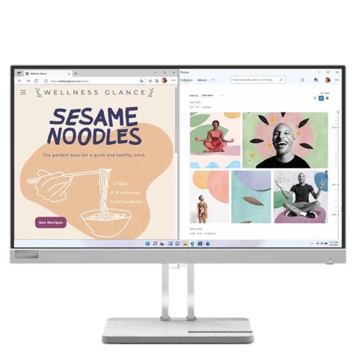 Монитор Lenovo L22E-40 (67AFKACBAE)