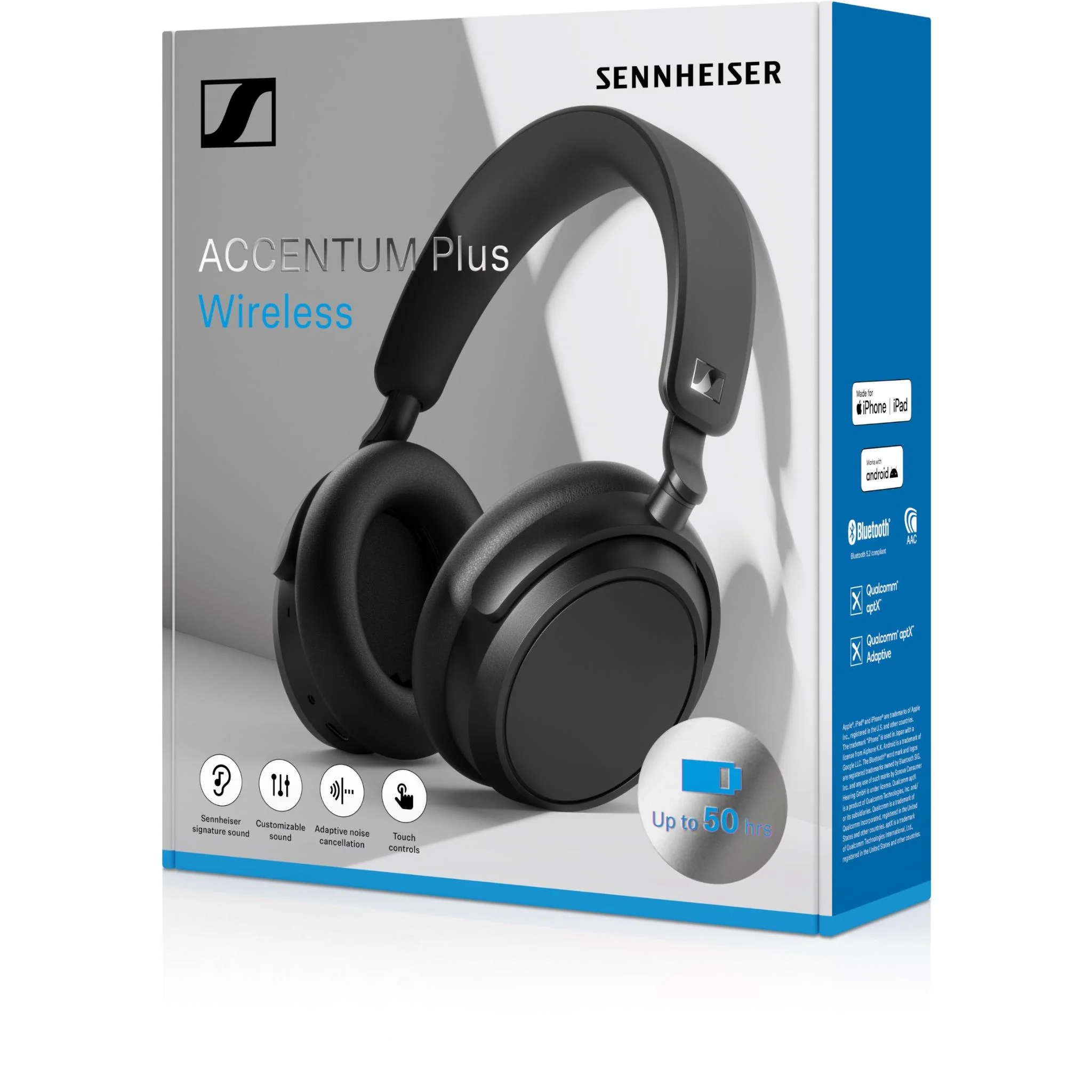 Sennheiser Accentum Plus Bluetooth Headset Black (700176)