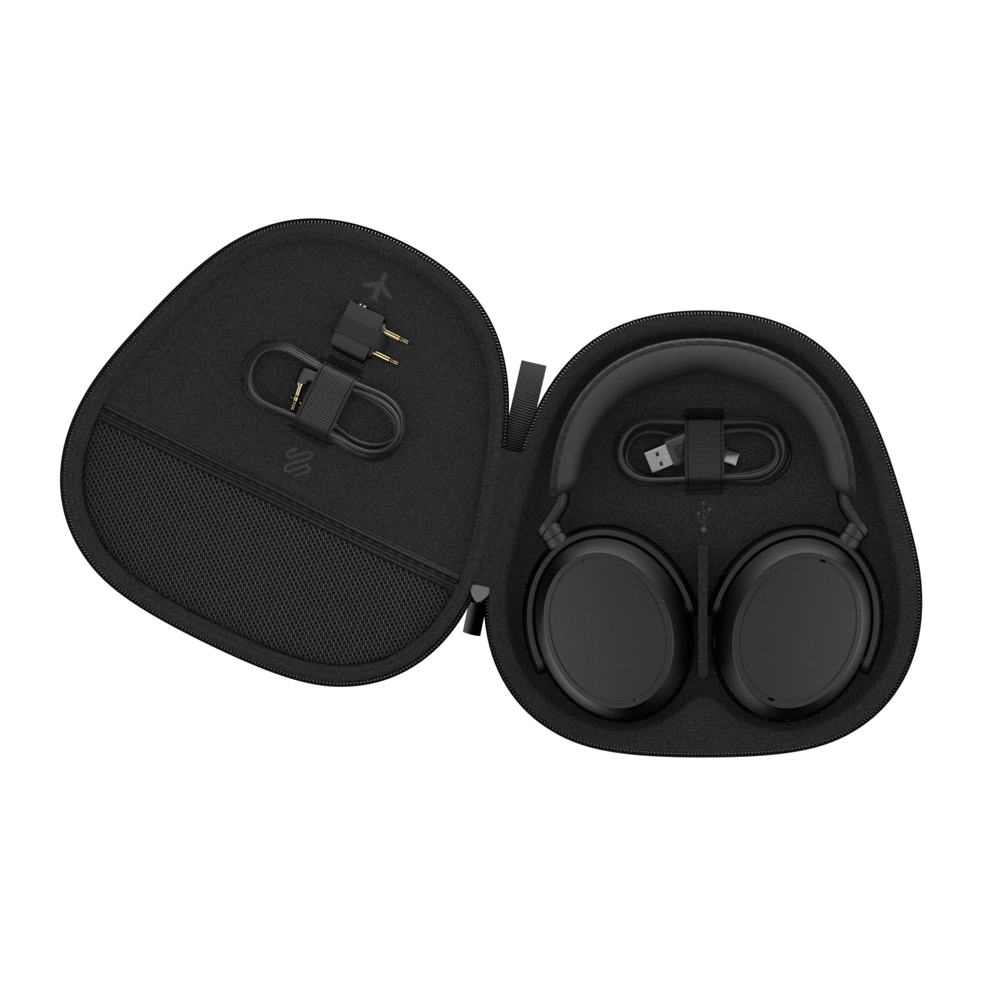 سماعة رأس بلوتوث Sennheiser Momentum 4 باللون الأسود (509266)