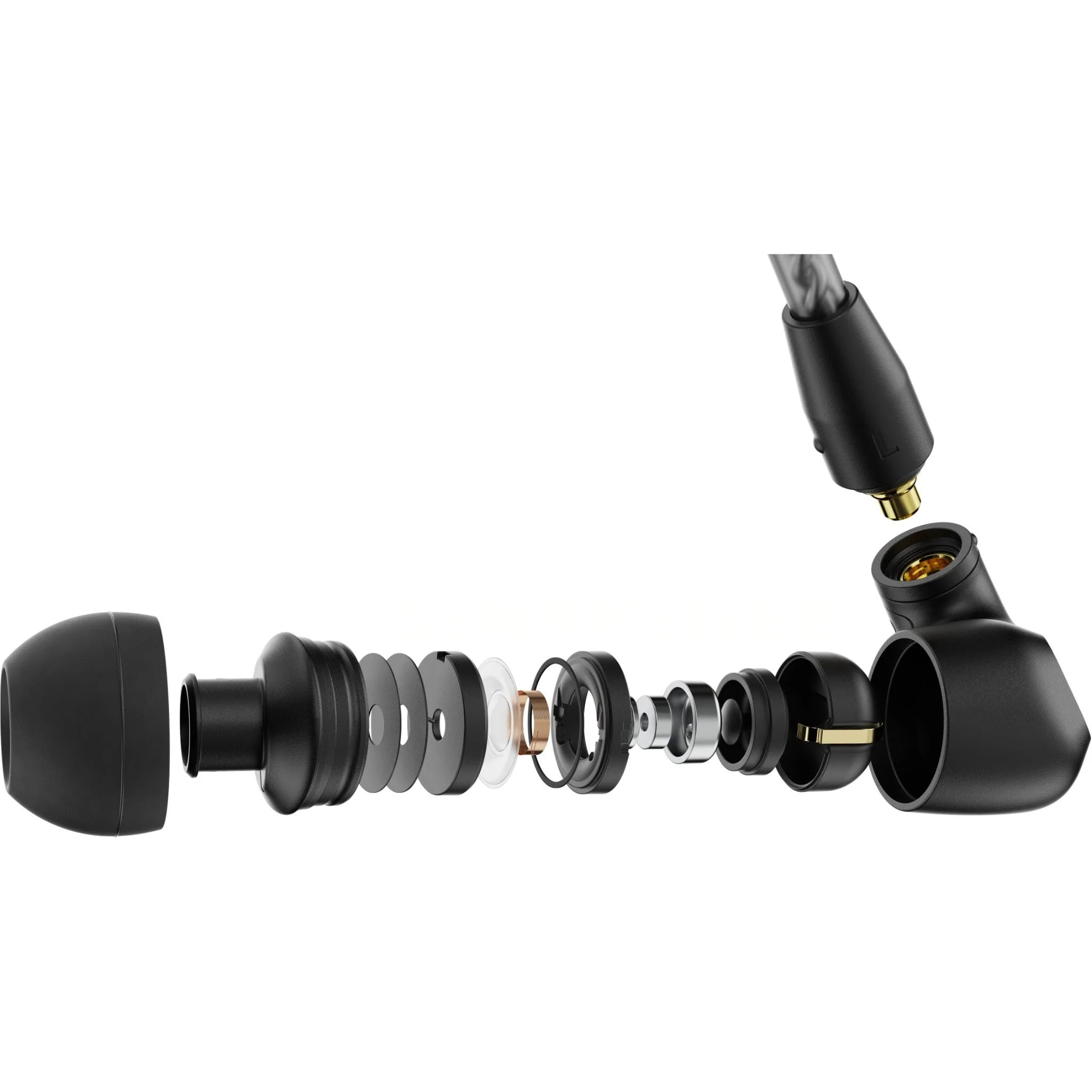 سماعات Sennheiser Audiophile IE 200 باللون الأسود (700249)
