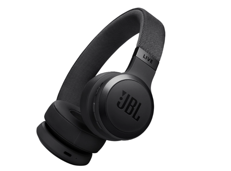 سماعات أذن لاسلكية JBL Live 670NC باللون الأسود
