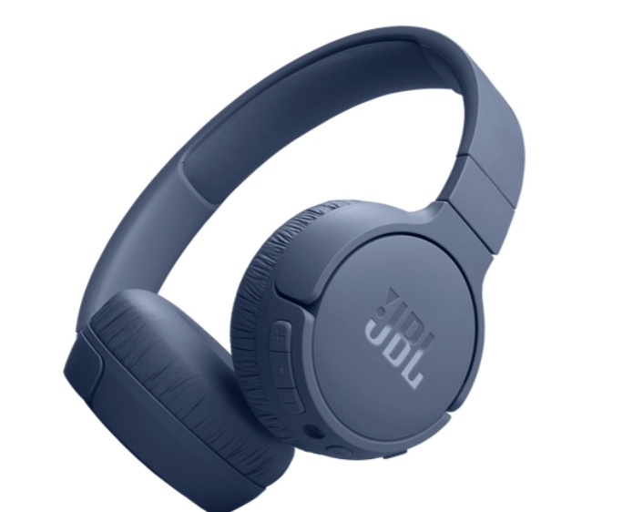 سماعات رأس لاسلكية JBL Tune 670NC باللون الأزرق