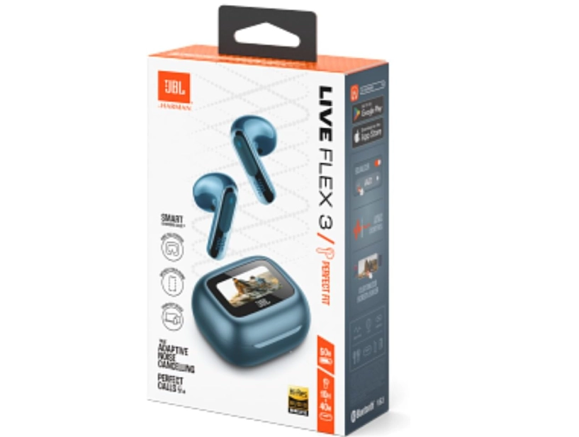 Беспроводные наушники JBL Live Flex 3, Синиe