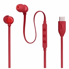 Проводные внутриканальные наушники JBL T310C, Красные