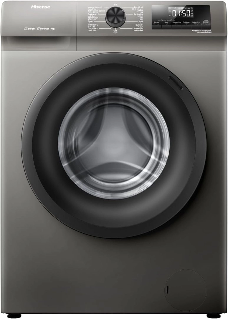Hisense Front Load Washing Machine 7 كغ (WFQP7012JT)