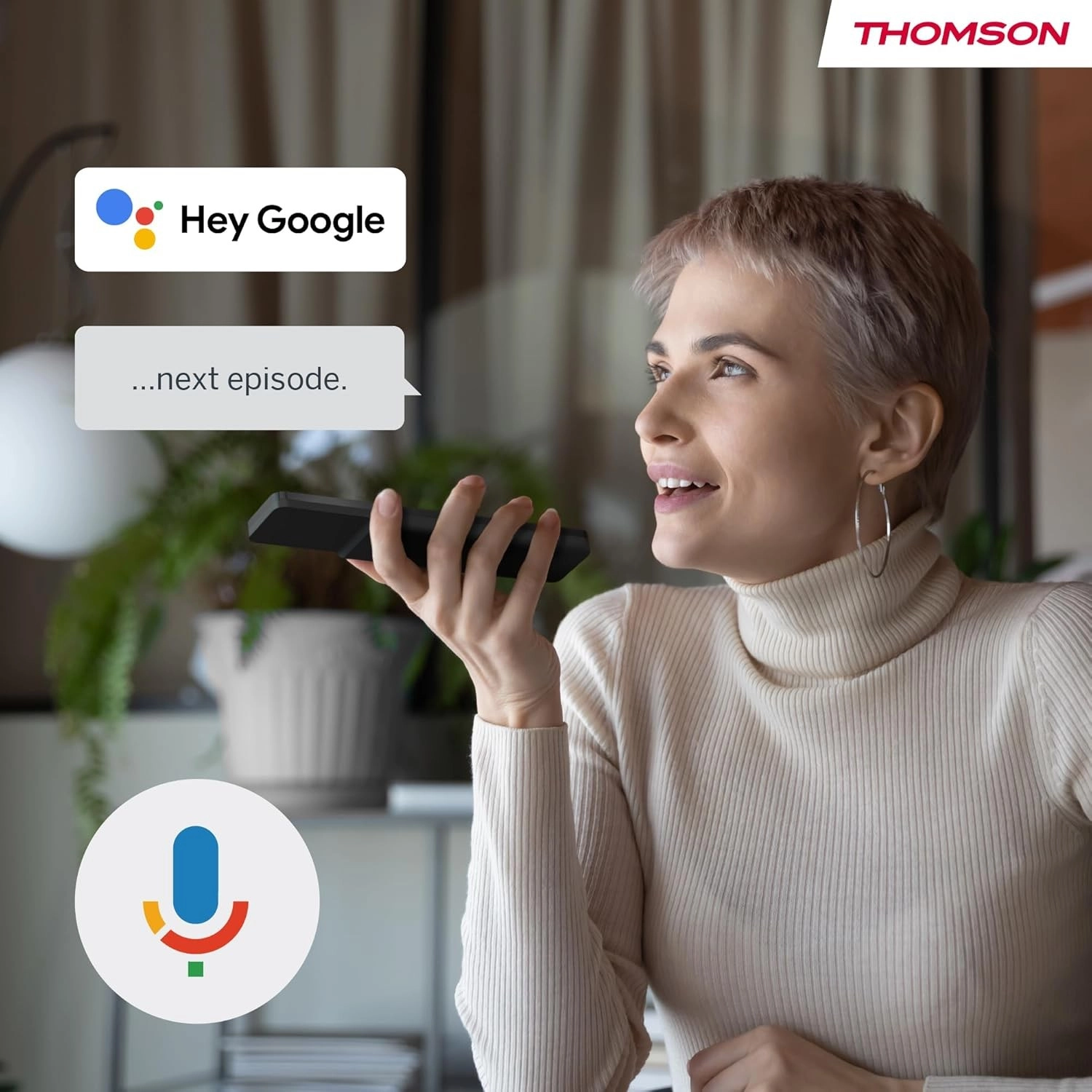 Thomson 75 inch UHD Central Stand TV