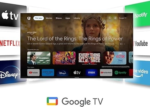 Thomson 75 inch UHD Central Stand TV