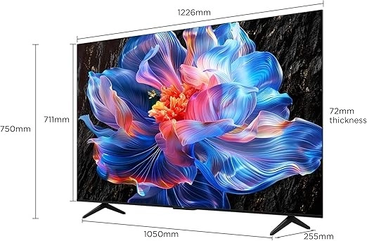 تلفزيون TCL ذكي 55 بوصة 4K UHD سلسلة P6K (55P6K)