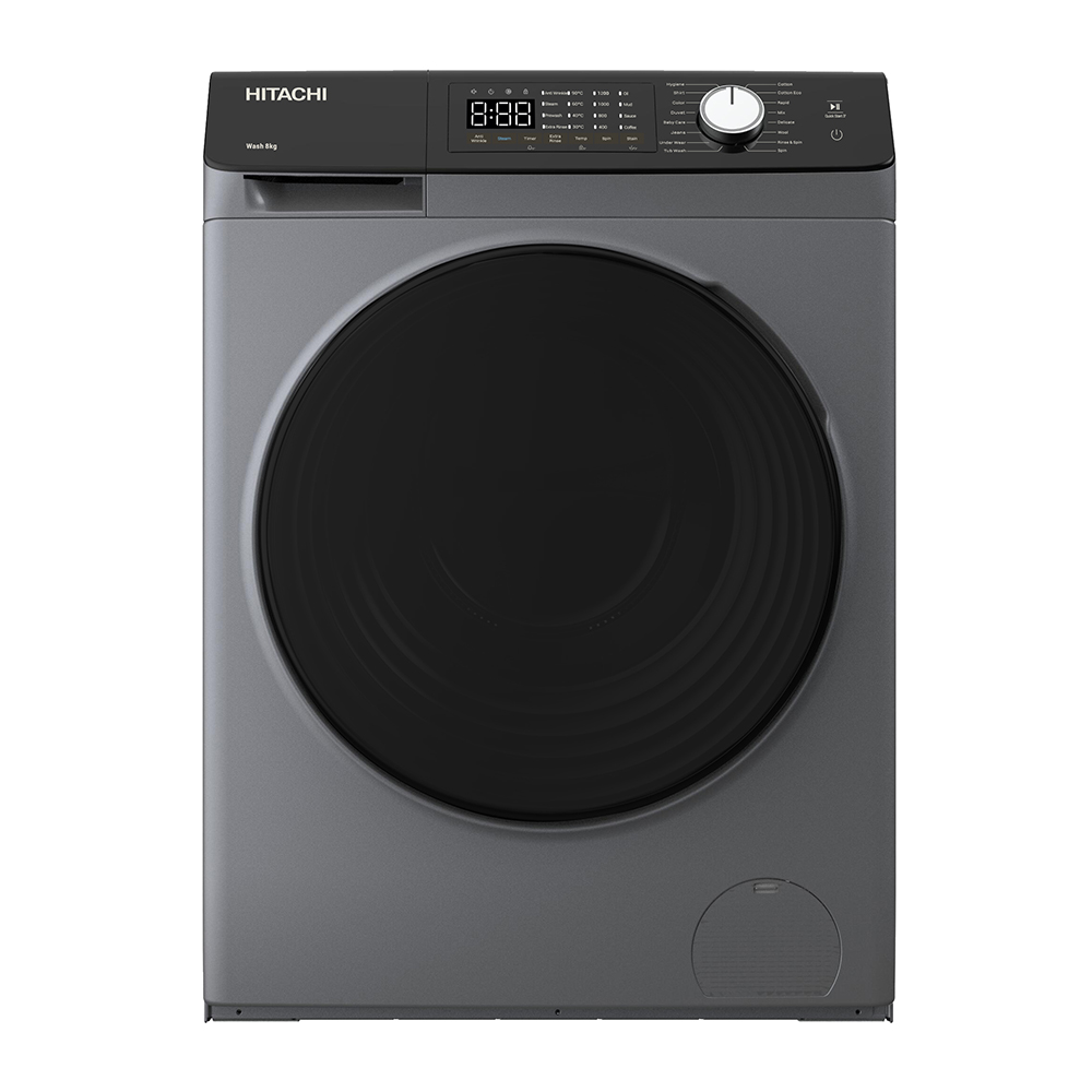 غسالة Hitachi BD-802HVOS فضي