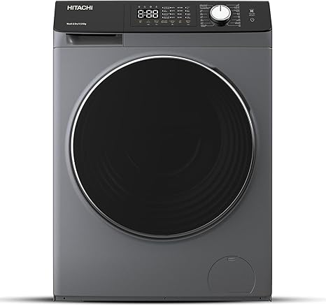 غسالة مع مجفف Hitachi BD-D954HVOS فضي
