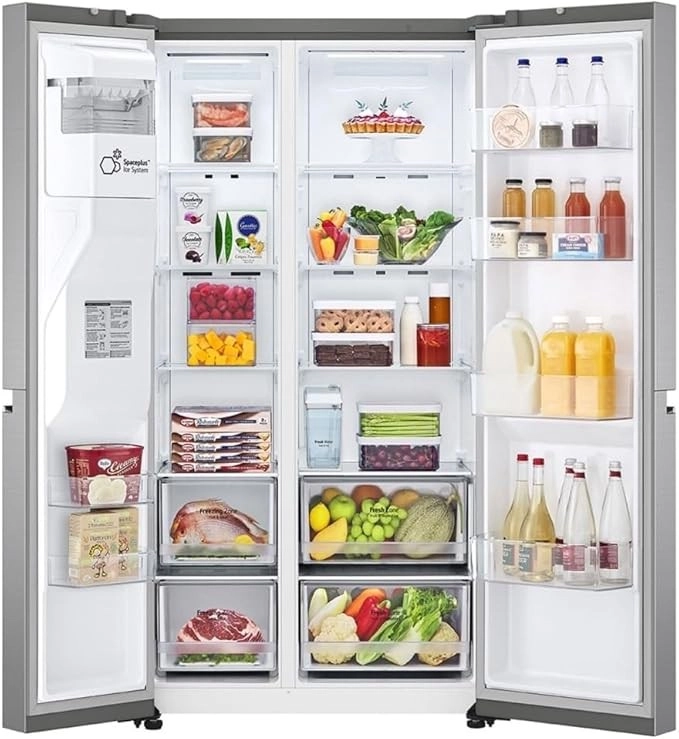LG Refrigerator GC-J257SMKV 617L Silver