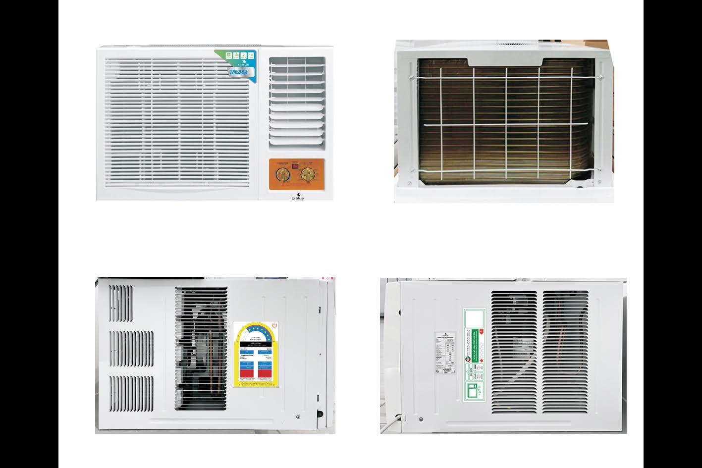Gratus 18000 BTU Оконный кондиционер R410a GWAC185TRS