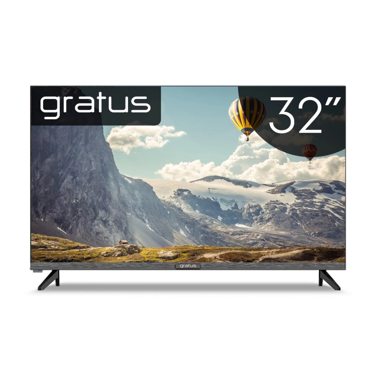 Gratus 32 inch Edgeless HD Smart TV Android 14 (LT32A23H)