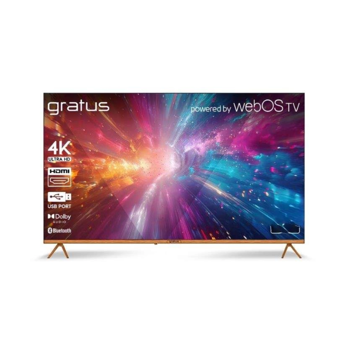 Gratus 70 inch 4K UHD WebOS Smart TV ThinQ AI Dolby Audio (LT70W4K23H)