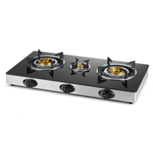 Admiral Gas Stove 3 Burners Tempered Glass