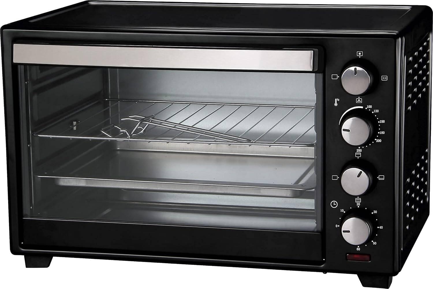 Gratus Electric Oven Toaster Grill 100L 2800W with Rotisserie (GTC100NCGX2)