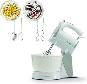 Kenwood Hand Mixer 300W Bowl White HMP22.000WH