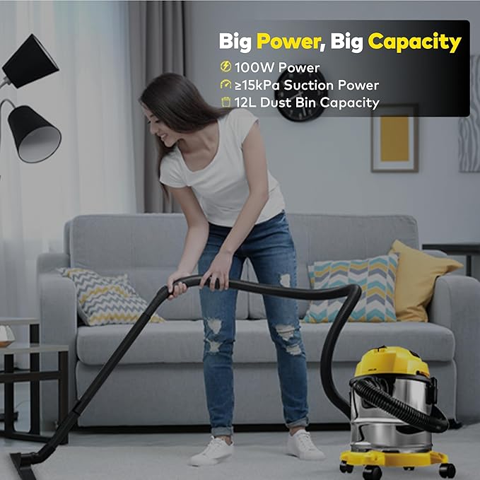 Green Lion Ultra 3-in-1 Vacuum Cleaner 12L
