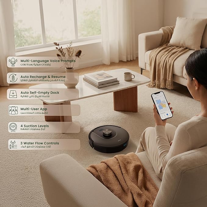 Green Lion Smart Robot مكنسة برو 4000 باسكال
