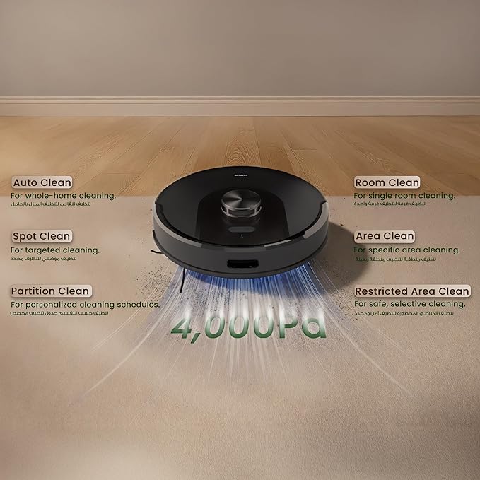 Green Lion Smart Robot مكنسة برو 4000 باسكال