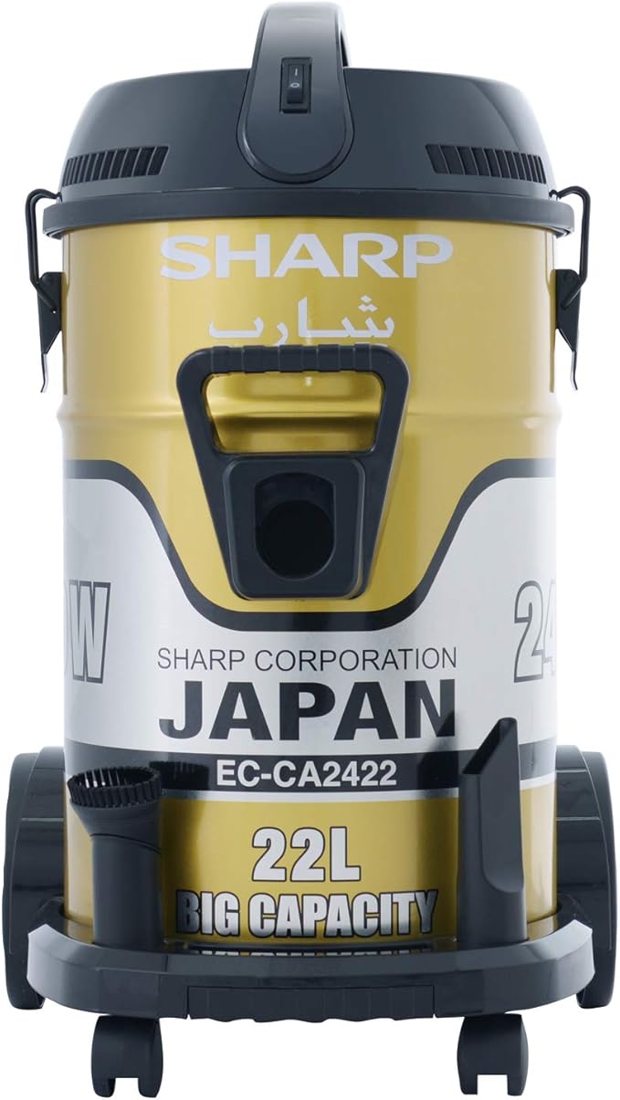 Пылесос Sharp 2400W с мешком HEPA черный