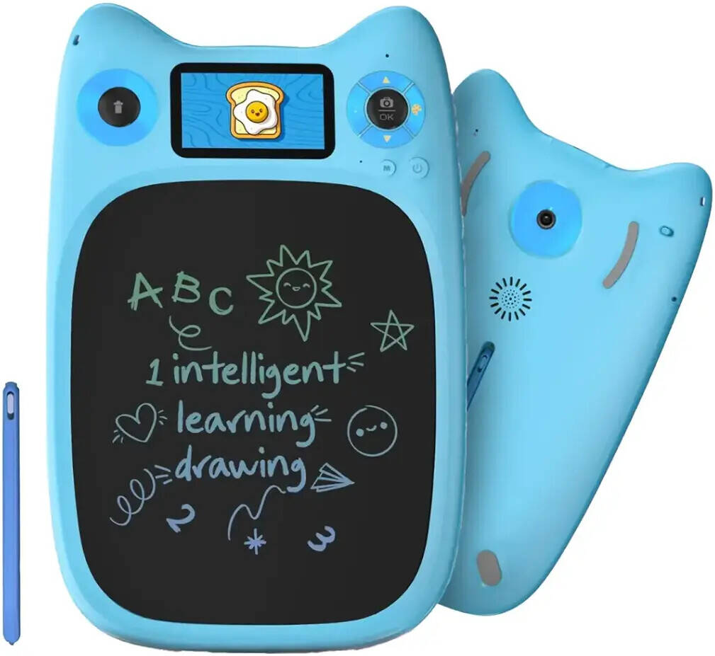 Porodo Kids Drawing & Writing Board 95 Guided Drawings | 3.0" IPS Display