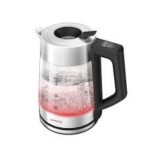 Стеклянный чайник LePresso Multi-Temperature с подсветкой 1.7L (LPCFFM0008BK)