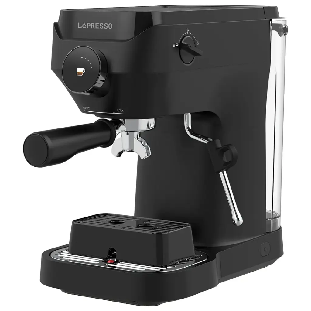 ماكينة قهوة LePresso LuceNero 19 Bar بشاشة LCD (LPCFFLN0081BK)