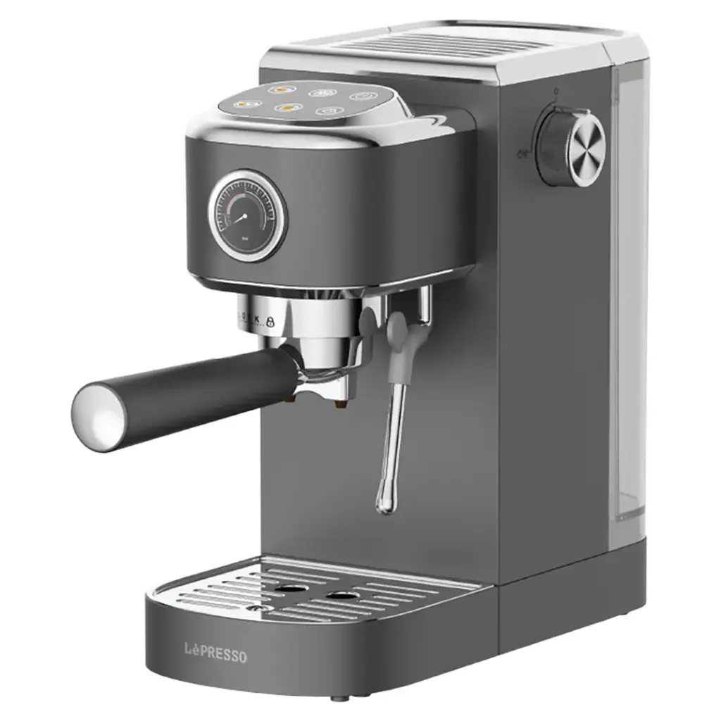 LePresso Hot & Cold Espresso Maker 20 Bar Stainless Steel (LPCFFTEM0072GY)