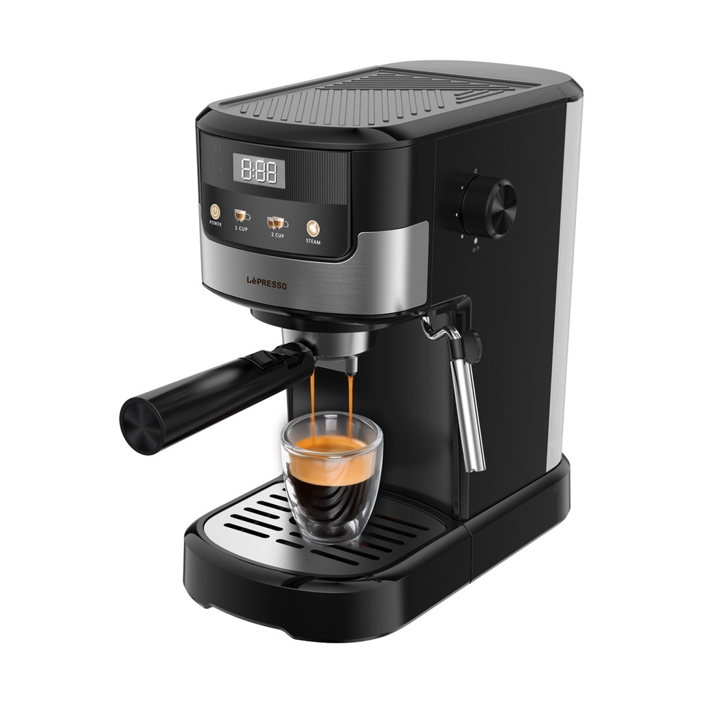 ماكينة إسبريسو LePresso Suprema 20 Bar بشاشة لمس (LPCFFM0004-BK)
