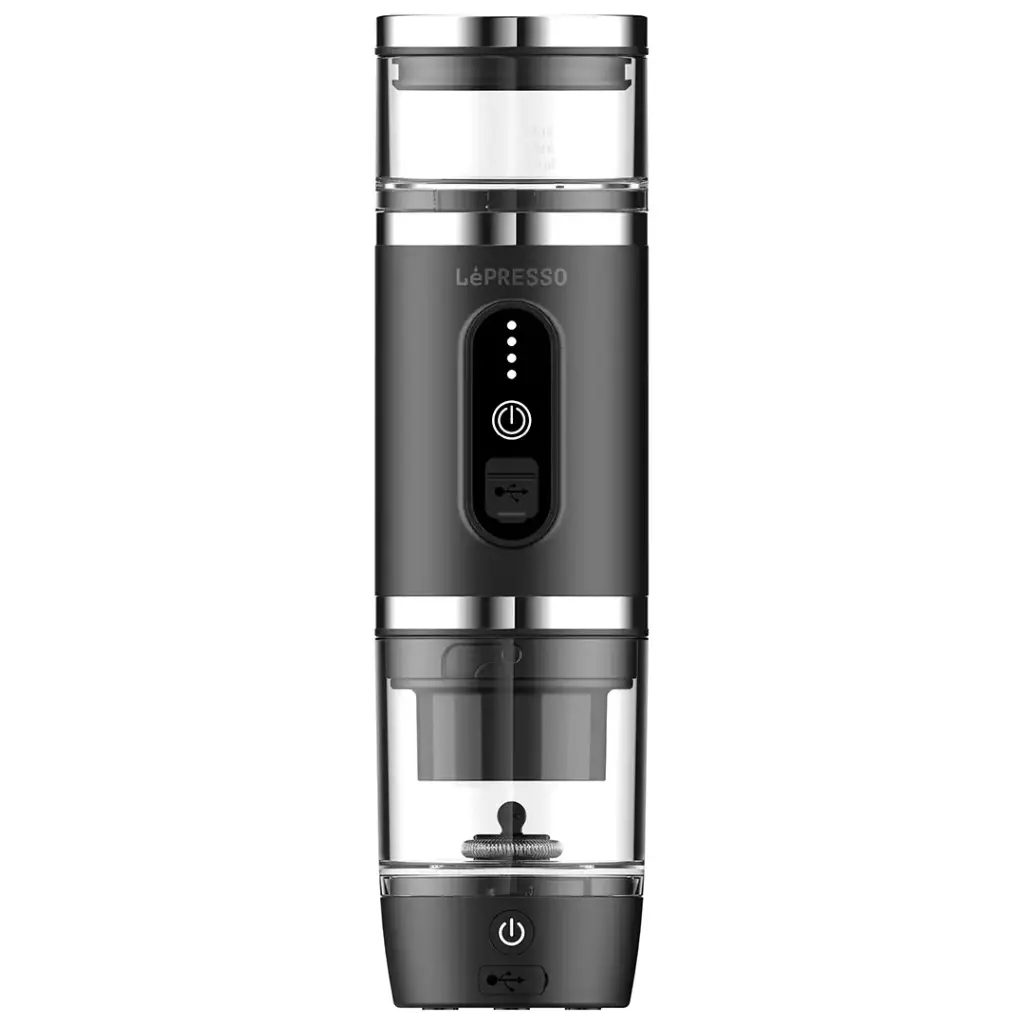 ماكينة قهوة محمولة LePresso 4 في 1 بقدرة 100W (LPCFFM4IN1BK)