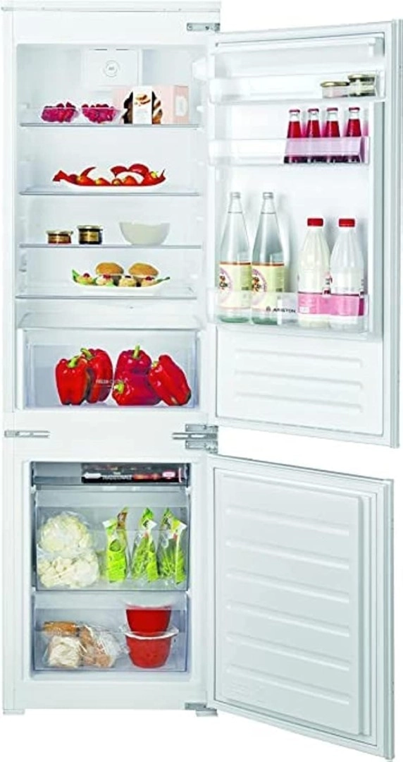 ثلاجة أريستون مدمجة 350L فريزر سفلي إنفرتر (ARBI54S1281ME)