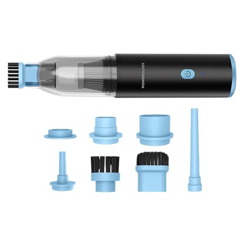 Powerology Turbovac 8-in-1 Handheld Vacuum & Air Duster