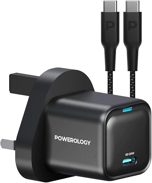 شاحن سيارة Powerology Type-C PD 20W