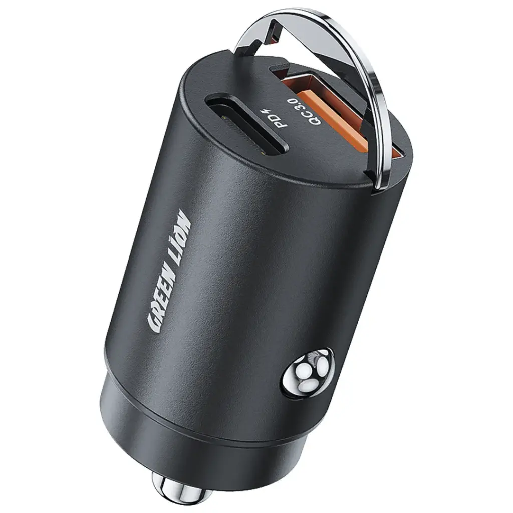 شاحن سيارة Green Lion Ring Charge Dual Port 36W